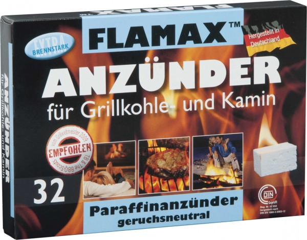 Grill und Kamin Anzünder - 32 Stück / Packung