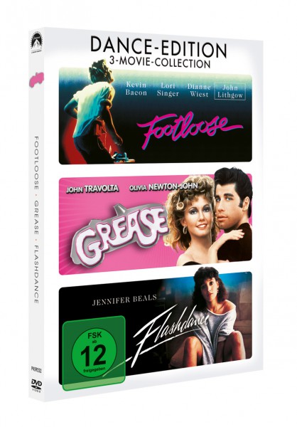 Dance-Edition / Footloose, Grease, Flashdance (3 Discs)