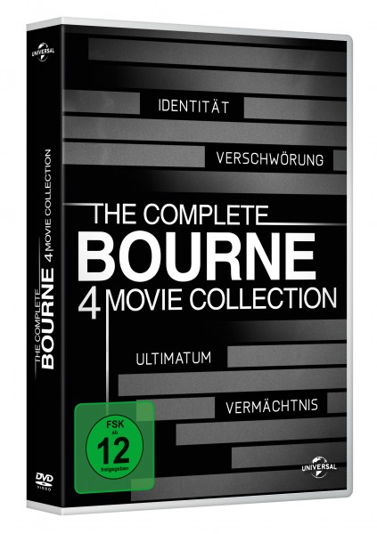 The Complete Bourne 4 Movie Collection (DVD)