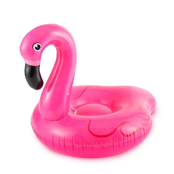 Luftmatratze, Schwimmtier Flamingo mit 1 Haltegriff