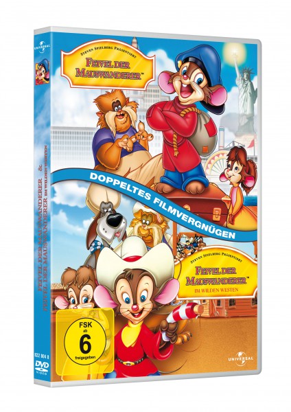 Feivel der Mauswanderer & Feivel der Mauswanderer - Im Wilden Westen (2 DVD)