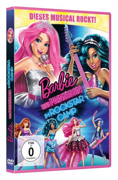 Barbie - Eine Prinzessin im Rockstar Camp (DVD)