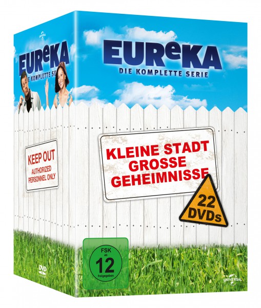 EUReKA - Die geheime Stadt - Die komplette Serie (Season 1-5) (DVD)