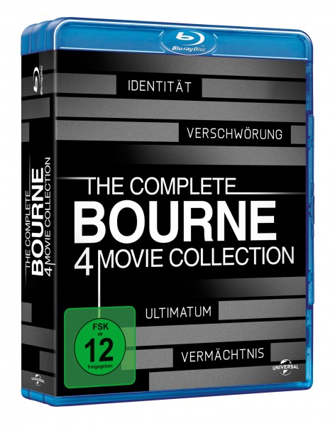 The Complete Bourne 4 Movie Collection (Blu-ray)