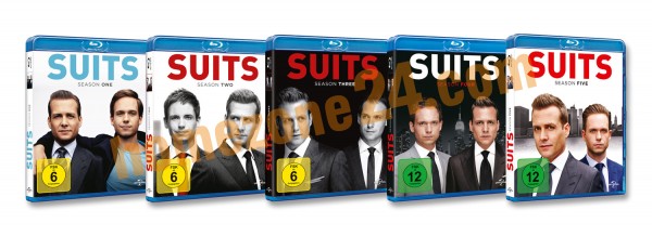 Suits Staffel 1-5 (Deutsche Ausgabe 19 Blu-ray)