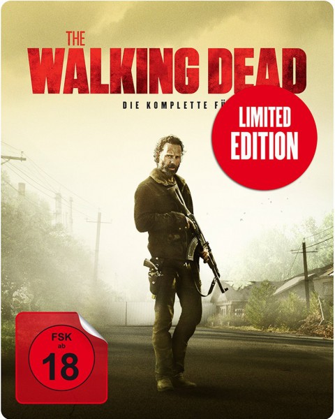 The Walking Dead - Die komplette fünfte Staffel - uncut Steelbook [Blu-ray] [Limited Edition]