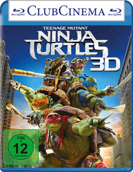 Teenage Mutant Ninja Turtles (Blu-ray 3D)